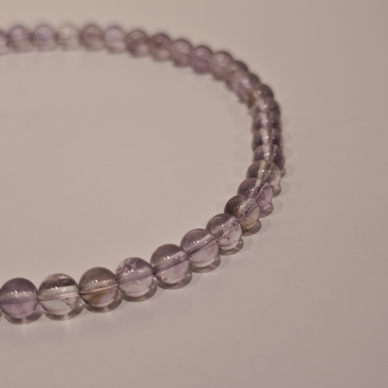 A birthday present from the purple crystal chain, the purple natural mine, with the vibrator string.