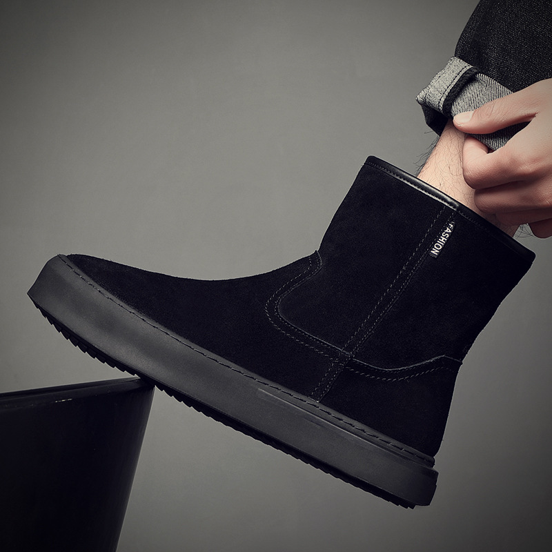 5606 Snow boots, 2023 new bread and cotton shoes, velvet and thick, warm and smooth boots.
