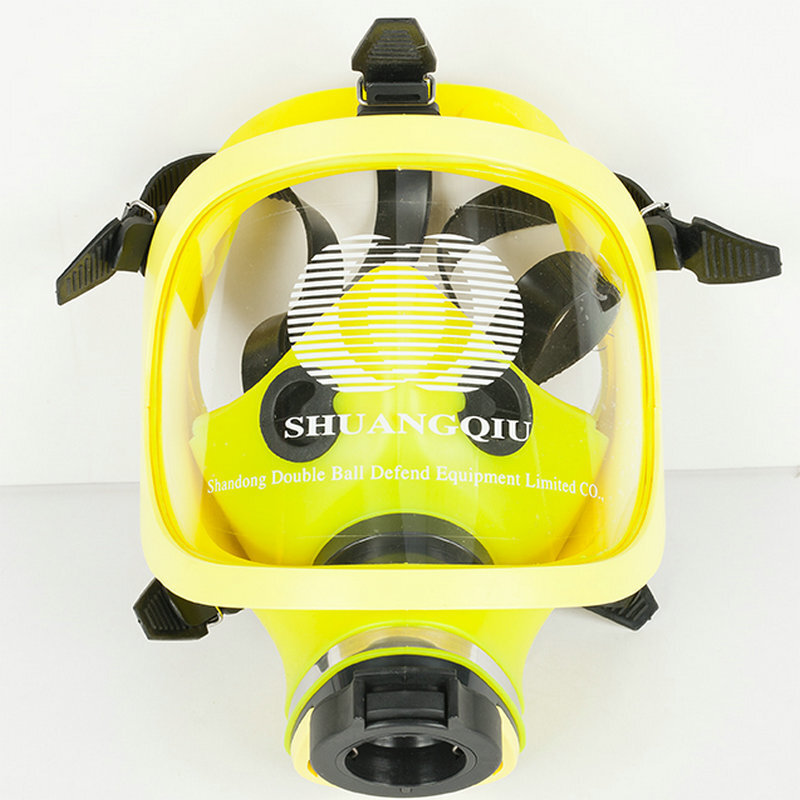 Double ball 3060T3 self-sorting gas mask, chemical fire shield, dustproof breathing mask.