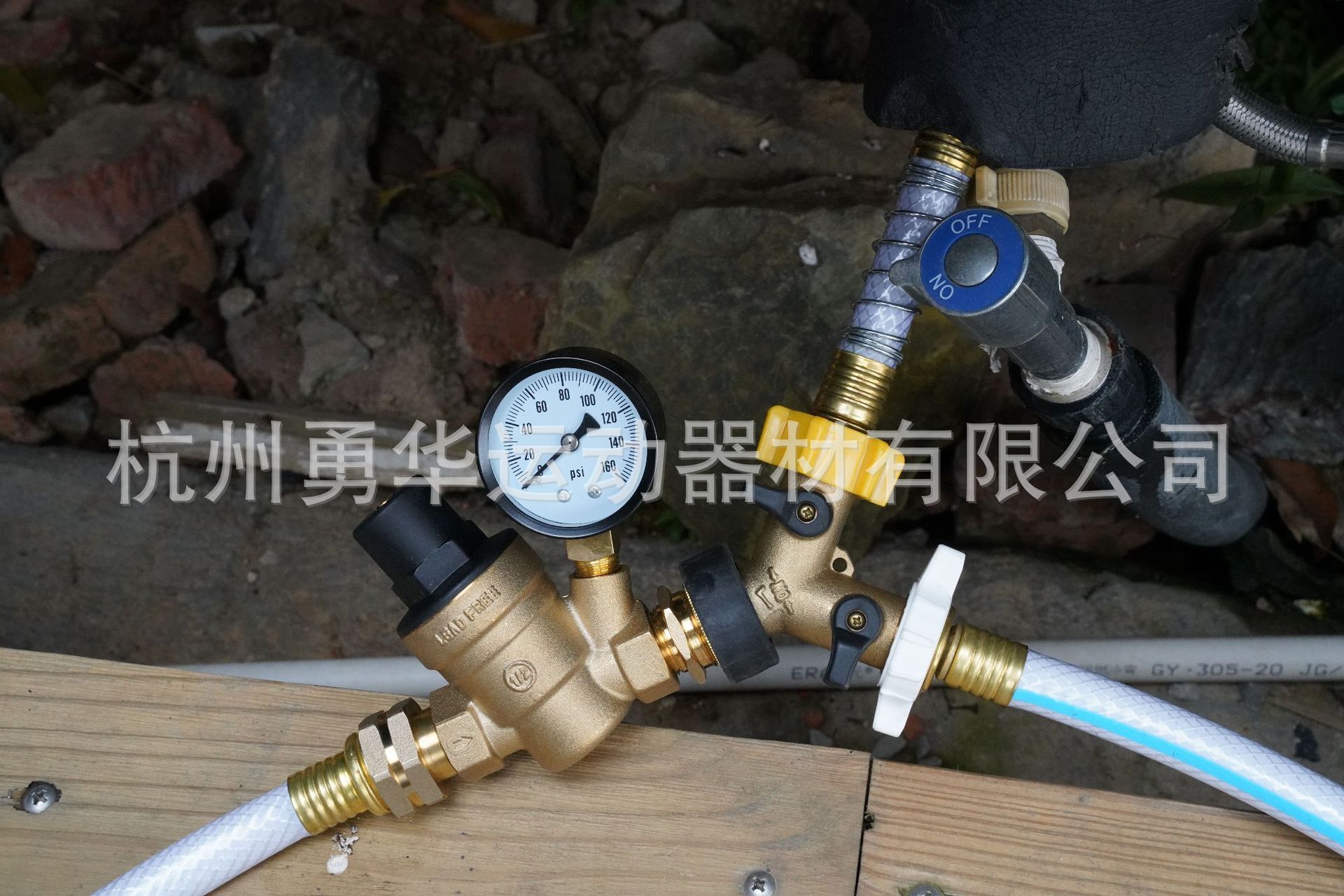 亞馬遜ebay黃銅美標NH無鉛房車調壓減壓閥 water regulator valve