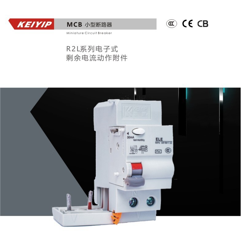 전기 R2L 시리즈의 나머지 전기 교류는 작은 누출 차단기의 제품에 부착으로