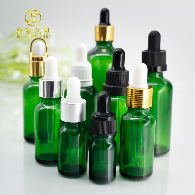 5 ~ 100 ml green concentrate bottle 10 ml20 ml30 ml50 ml gel drip tube bottle liquid glass bottle