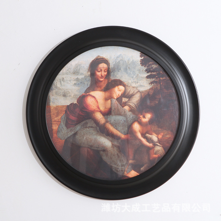 Euro-syndicate frame, Creative Wood frame, Wholesale Euro-sync black decorative frame