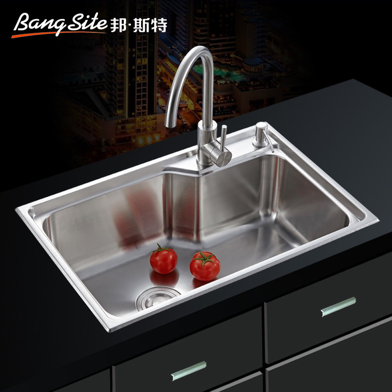 Đầu bếp, bếp rửa 304 đĩa thép không gỉ.