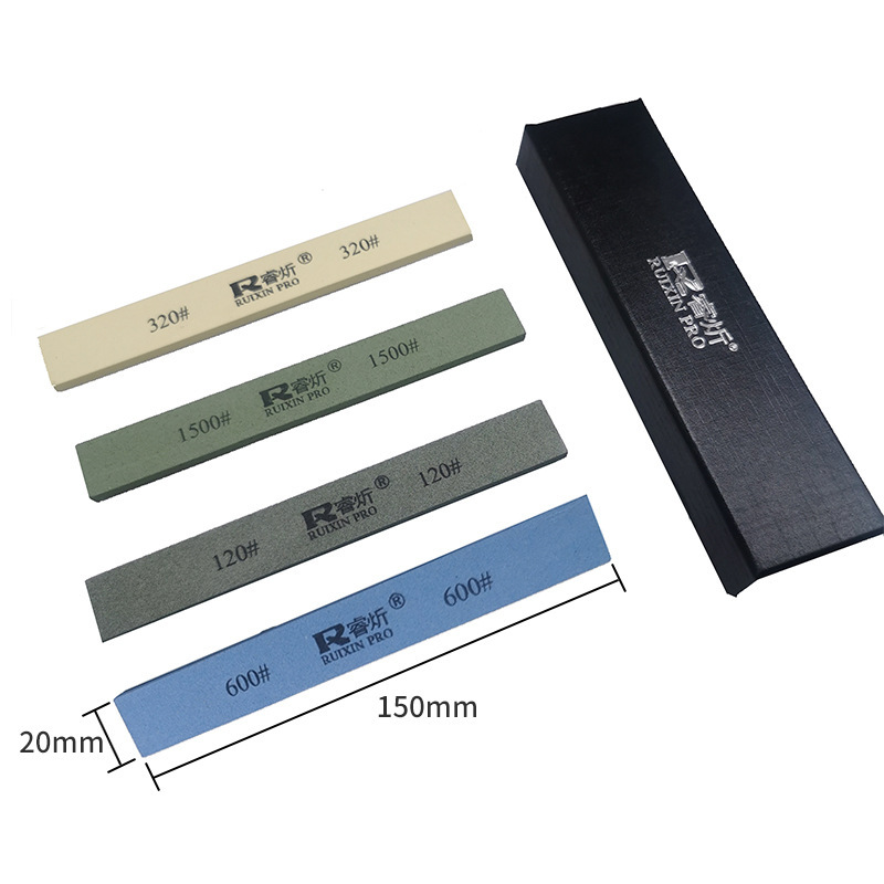 RUIXIN RX009原裝磨石套裝 定角磨刀器水磨石廚房刀具磨石家用套