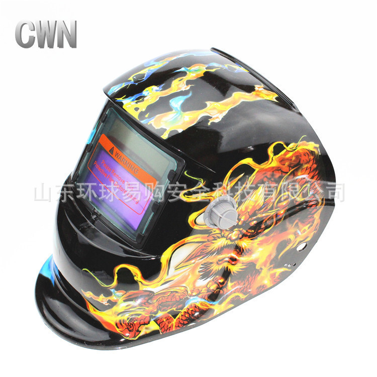 Welder mask for the welding mask with a solar-lighted welding mask