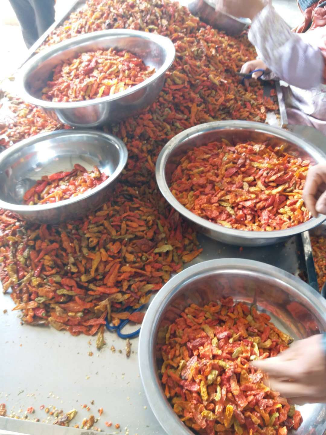 Yunnan's hot, yellow, hot, hot, hot, hot, hot, hot peppers are exported to deliver the piprika from the site year round.