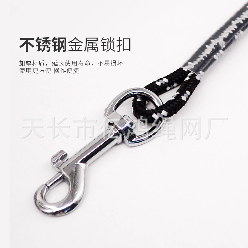 Dây thừng kéo chó dài 5 mét và dài 10 mét, cỡ trung bình, dây thừng chó nhỏ sẵn sàng để vận chuyển.