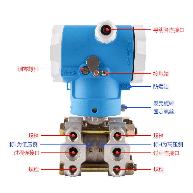 Volatilizer MC3051 blast resistance 0.075 high-precision differential transformer sensor 4-20ma