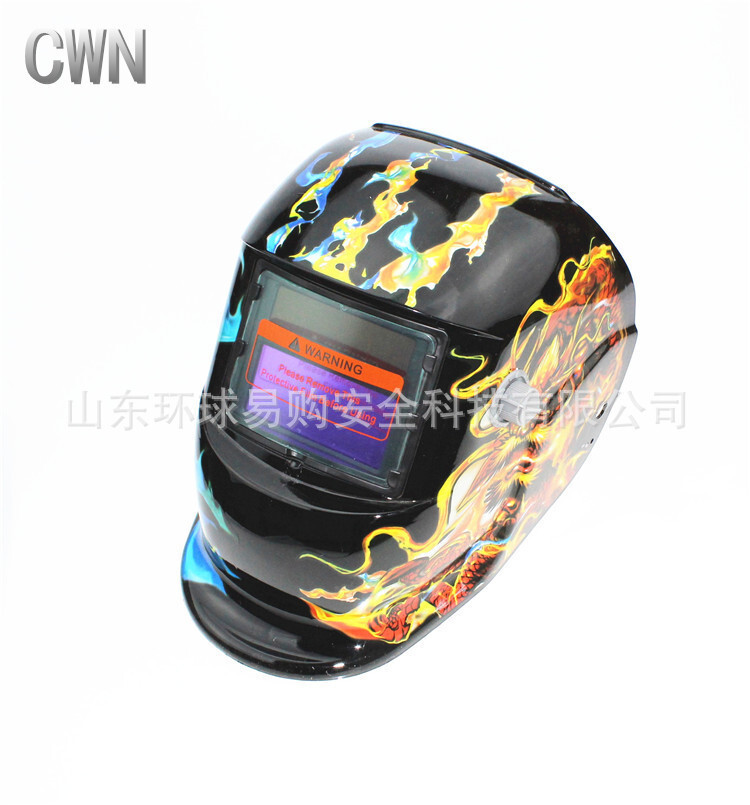 Welder mask for the welding mask with a solar-lighted welding mask