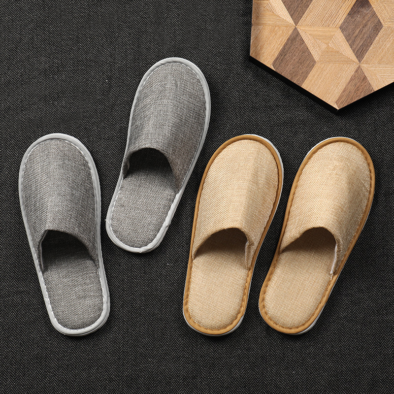 High-end hotel hotel salons with one-time tweed-proof tweezer slippers.