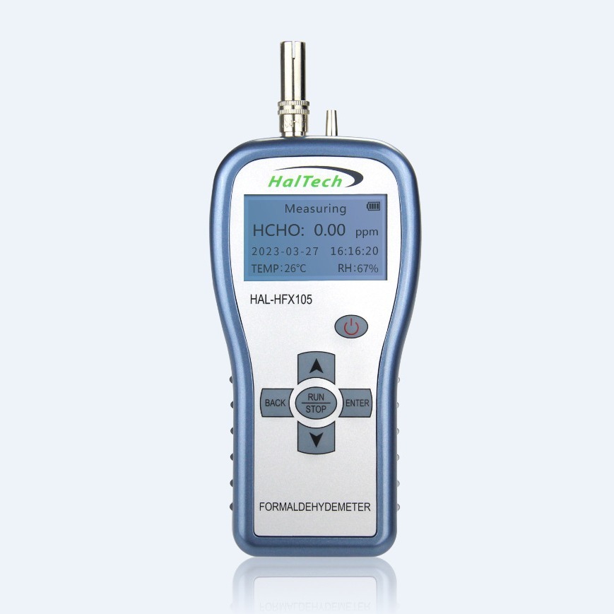 The formaldehyde detector hal-HFX105, high-precision handheld formaldehyde detector, direct sale.