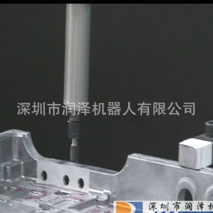 Industrial robotic integration of machine arm shaving, grinding and printing smart equipment