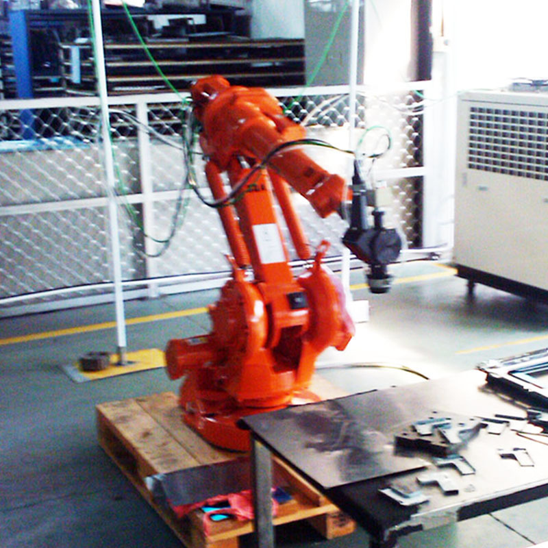 An industrial robotic automation program for Shenzhen factory robots to cut down and down