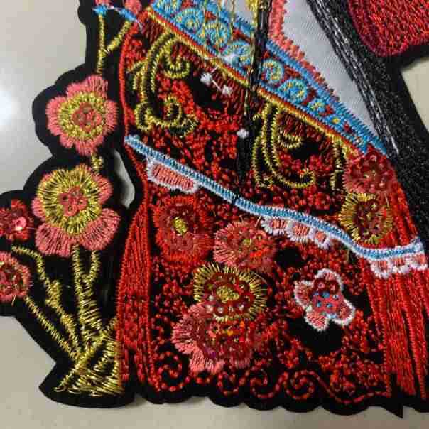 Một ít nhung Trung Quốc.