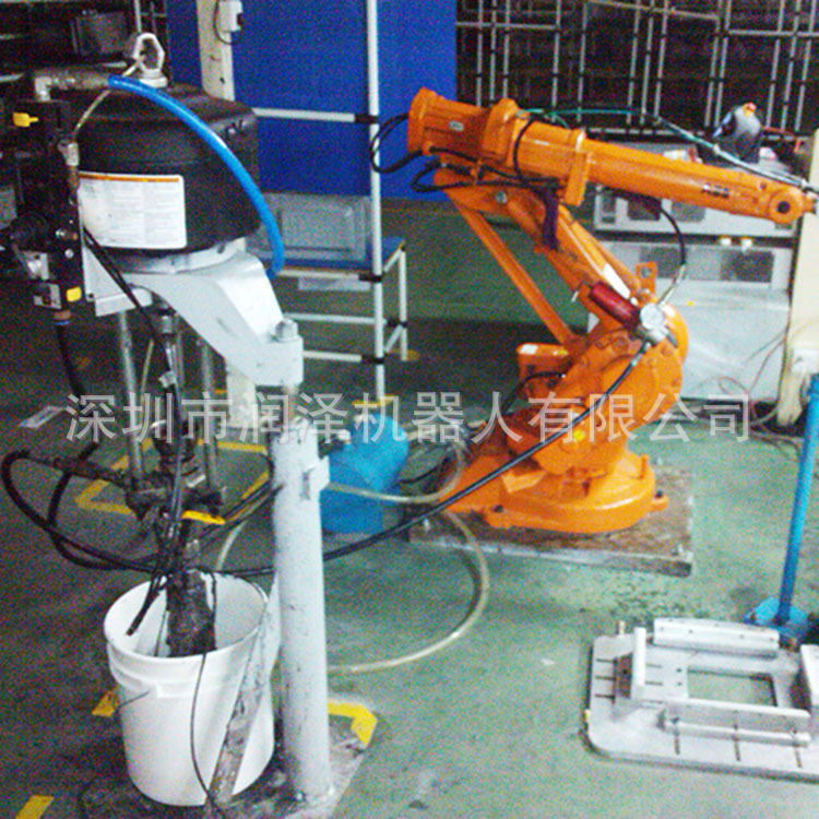 Non-standard auto-paint cutting and grinding robots.