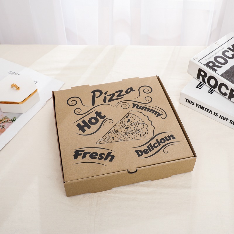 Paper box for spot pizza 7 8 9 10 12 inches of paper with thick veal and pizza pizza