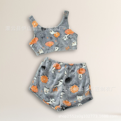 Kinh doanh nước ngoài, ánh sáng ban đêm pyjamas mùa thu và mùa đông.