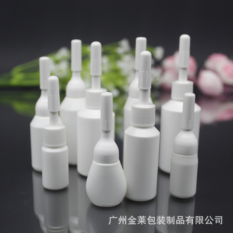 10 mlpet plastic transparency aircraft bottle 3-30 ml white trial KT series liquid bottle