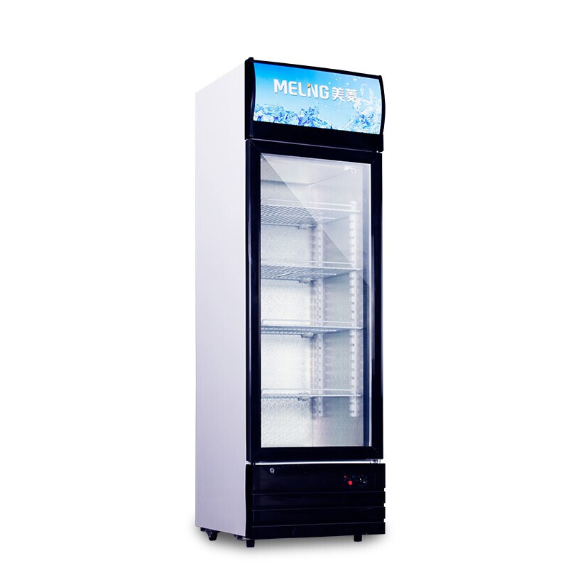 Tủ trưng bày đồ uống thương mại một cửa Meling tủ đông lạnh cửa kính SC-329FL