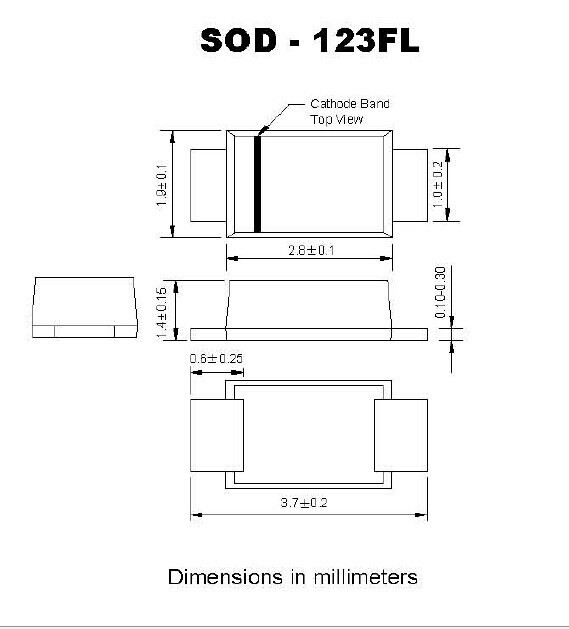 Bán trực tiếp cho SOD 4007/A7 SOD123FL Nguồn cung cấp vị trí lâu dài chất lượng