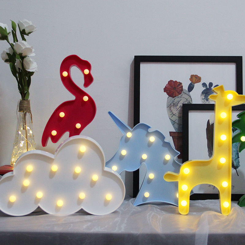 Ins photo make-up light for led light at night market light stand to decorate Christmas birthday presents