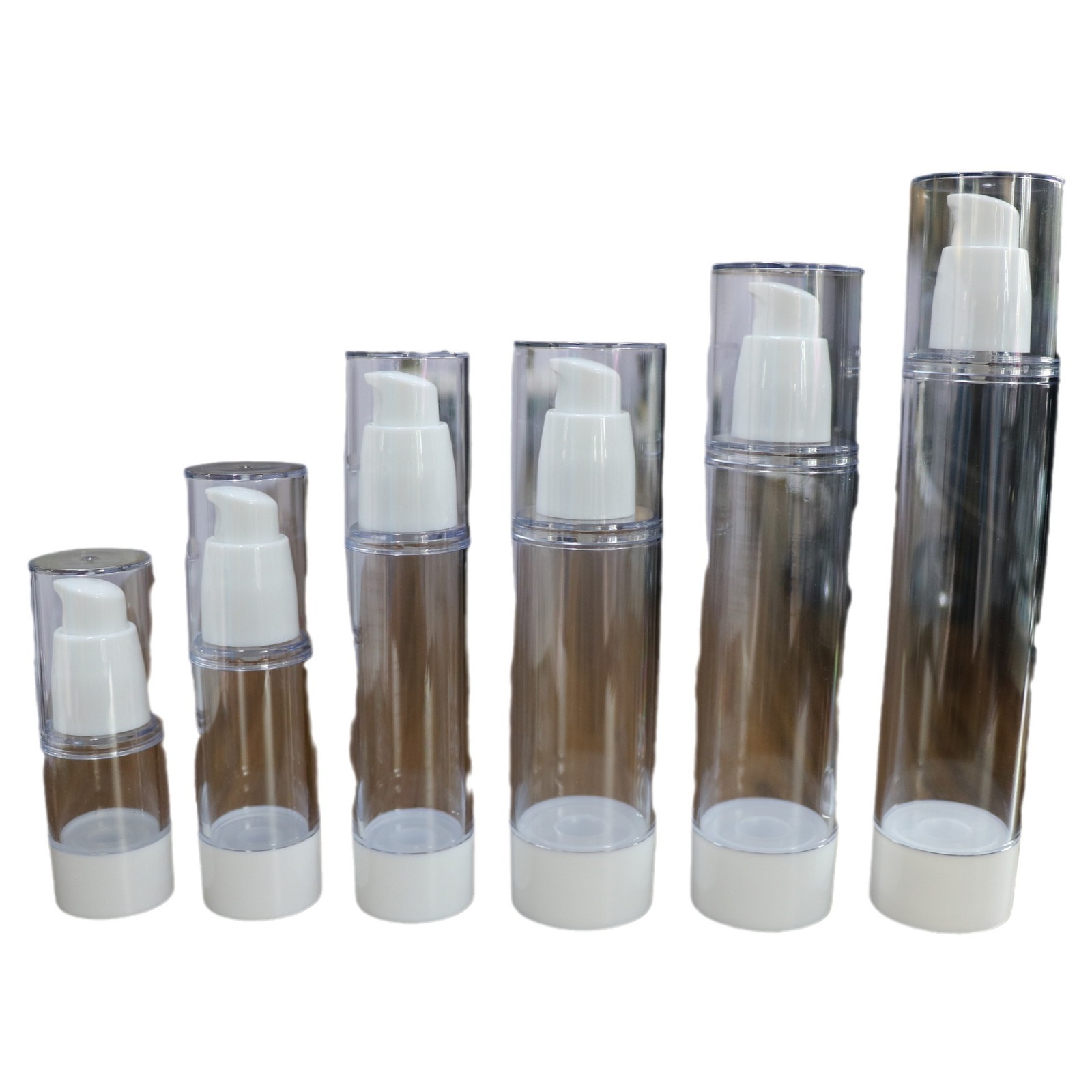 15ml 30ml 50ml 80ml 100ml 120ml 공백 바늘 메이크업 작은 유리병