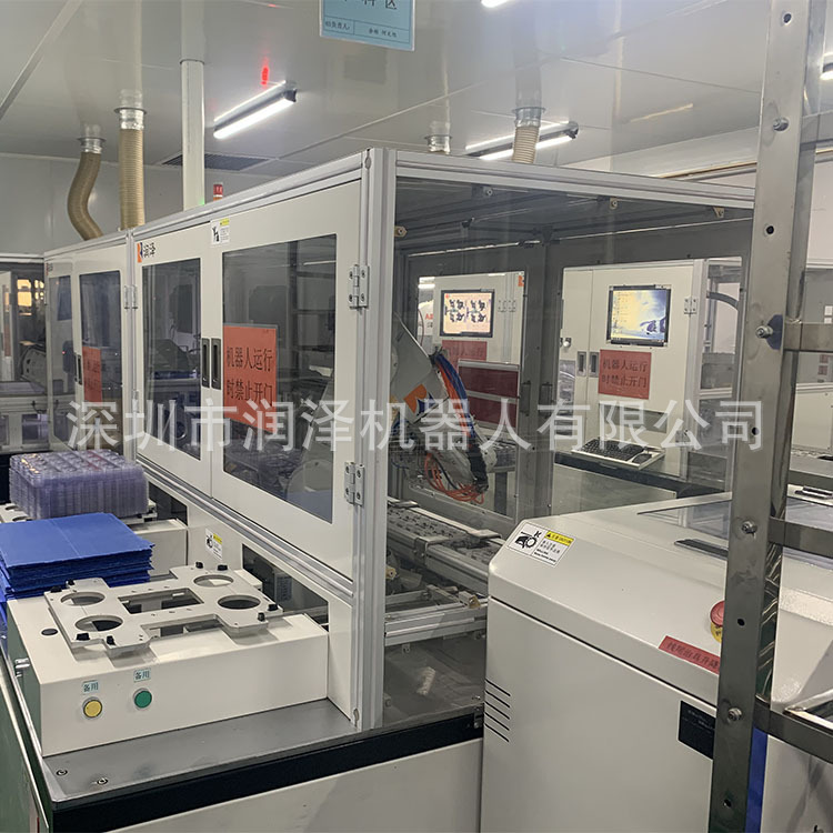 Medical automation equipment robotic customization, visual cutting and polishing machine arm, detection sticker customization.