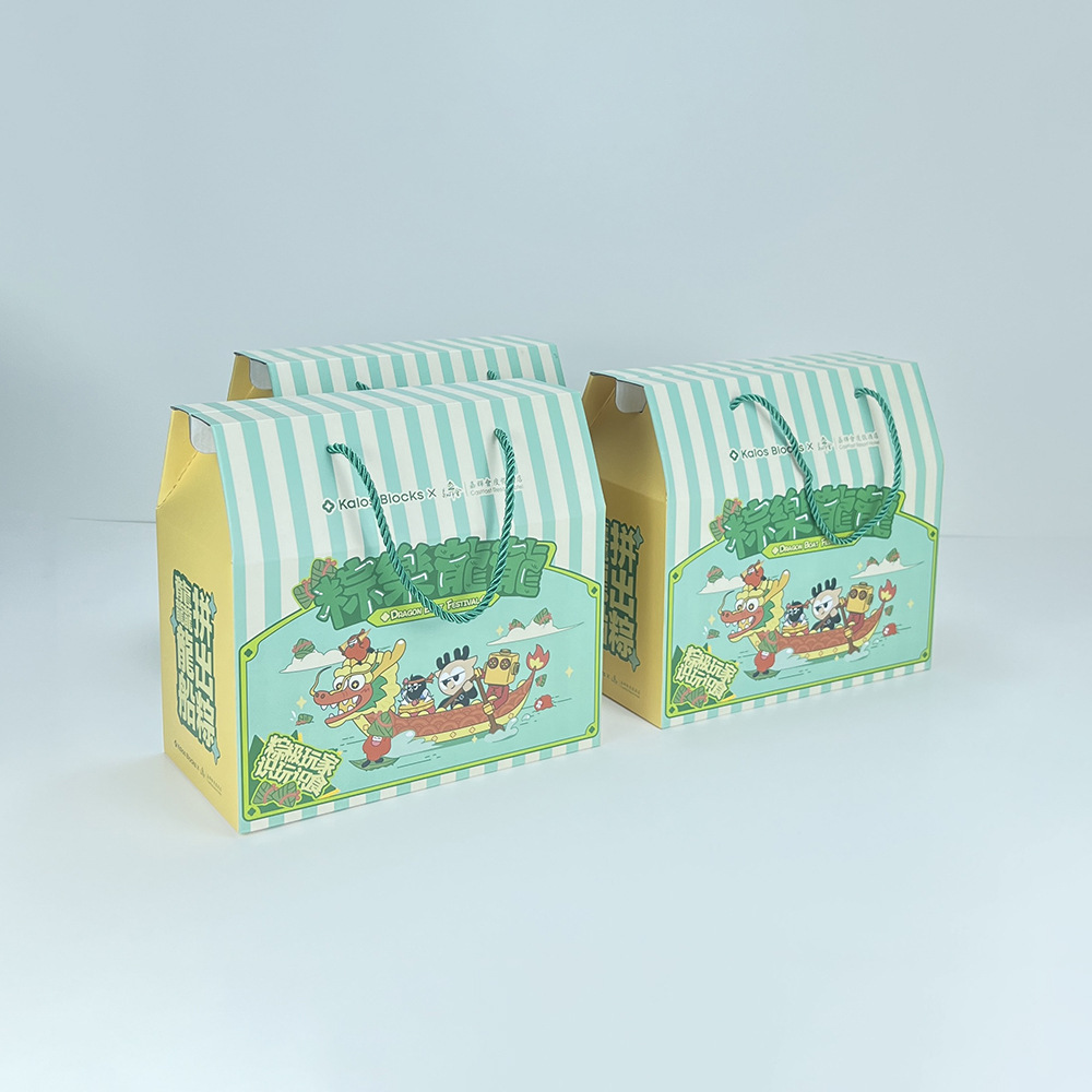 Customize the gift packs for the festival of the cardboard box and the lunch box.