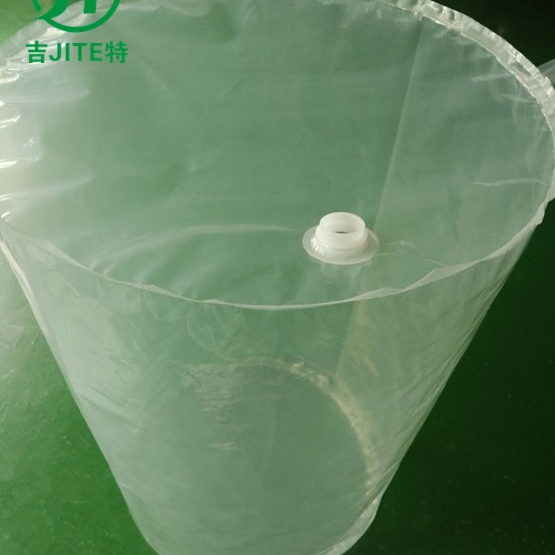 Transparent inner sheet film, waterproof valve pocket, 200-litre valve bottom bag.