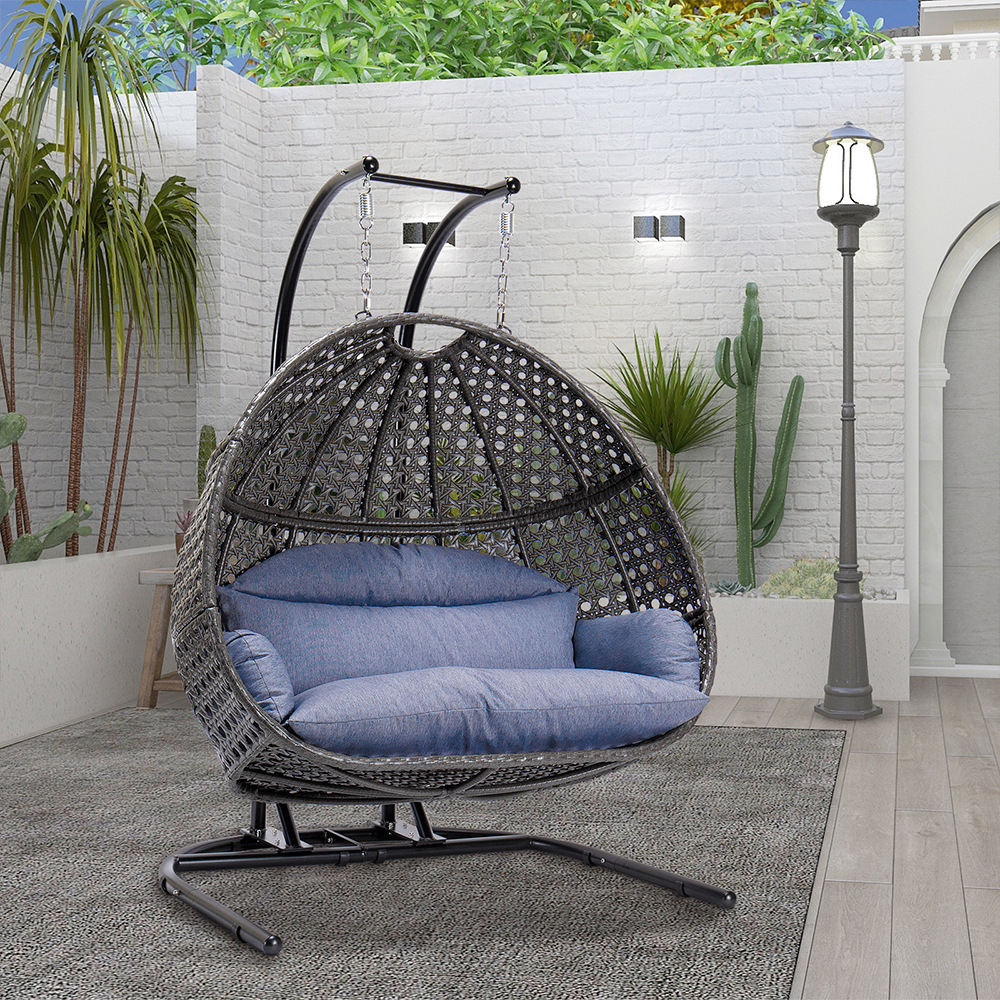HW001B hammock, một cái giỏ hai người đàn ông ở nhà kho nước ngoài bên ngoài tổ.