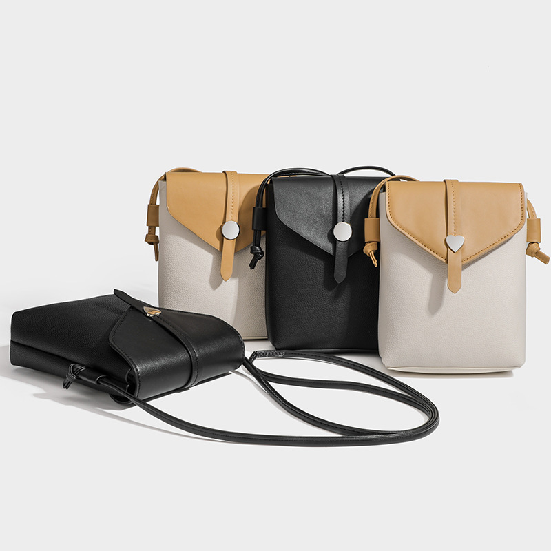 Quick-fudge bag, 2024 new girl's bag, one-shoulder bag, small handbag.