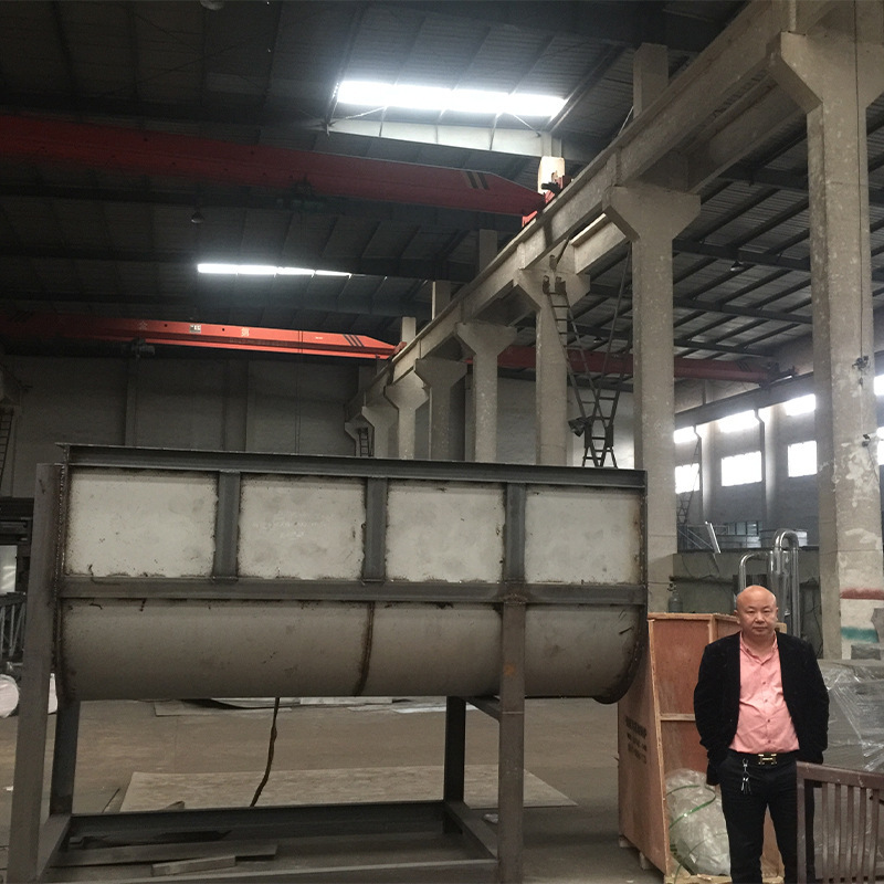 Double-snail mixer mixer, flow-snail mixer, Changju gold elephant factory supply mixer equipment.