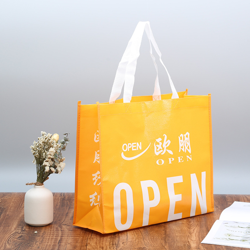 The manufacturer customised a non-swipe advertising bag to print the LOGO 8-side 3D bag bag bag.