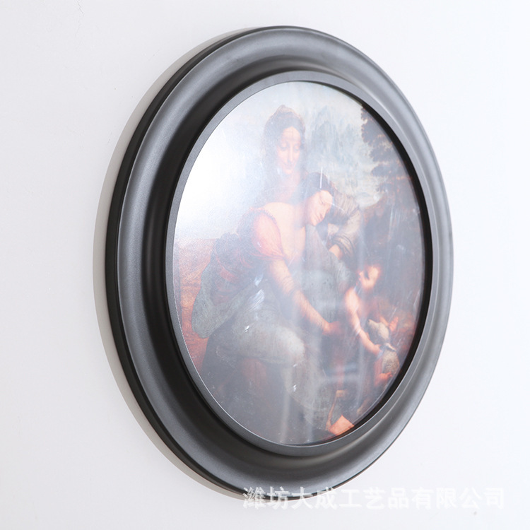 Euro-syndicate frame, Creative Wood frame, Wholesale Euro-sync black decorative frame