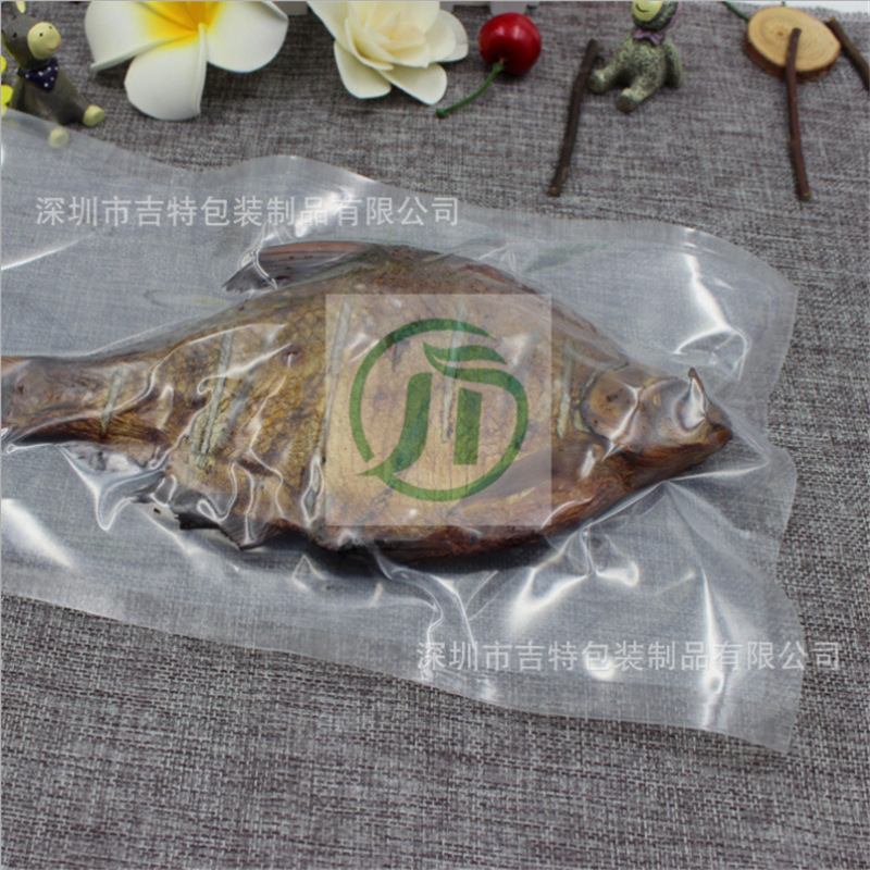 nylon vacuum bag, 14 silks transparent, food vacuum bag, sealed ready-to-eat sobbing plastic bag, printing.