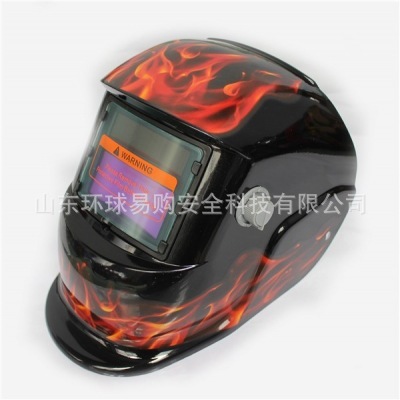 Solar automatic light welding mask arc welding shield 107 flames