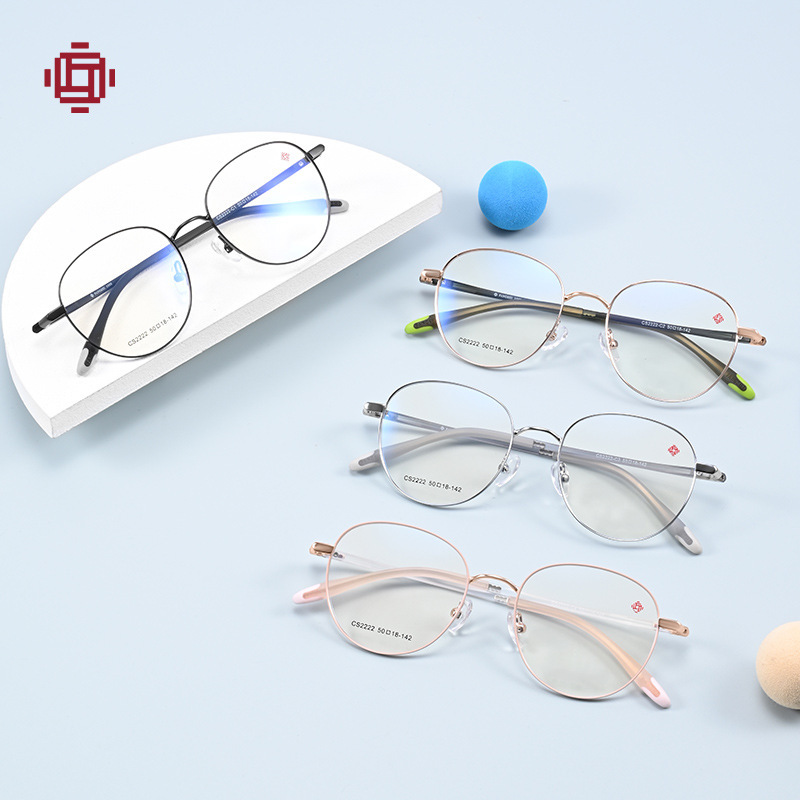 CS2222 Alloy lenses, women's lenses, men's near-sighted glasses, 50-18-142 wholesales