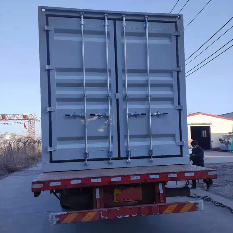 Direct storage of container steel for transport equipment, prefabricated warehouses for customized fire-fighting material rooms