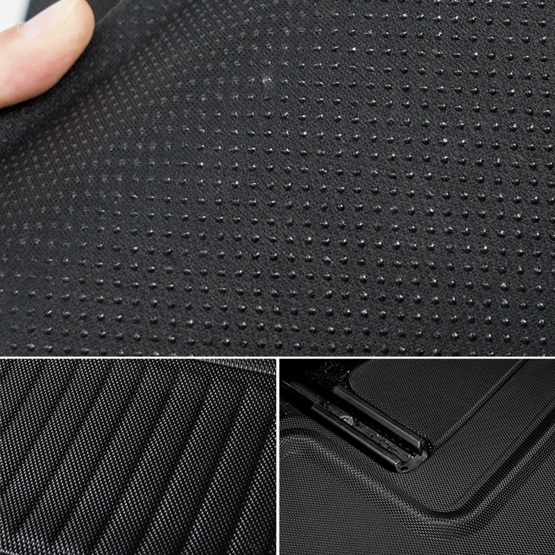 For Tesla MODEL 3/Y to surround TPE's feet with waterproof XPE car foot pads with 3D pressure interior.