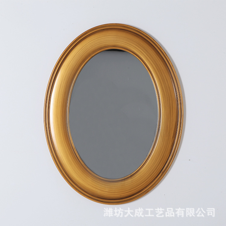 Wholesale of a European elliptical frame with an elliptical bath mirror.