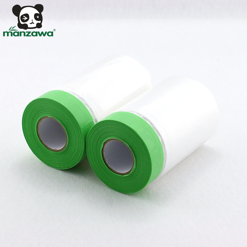 Lớp màng được bảo vệ bằng bụi và lớp màng phủ bằng giấy sơn lên đồ nội thất phương tiện để che đậy tình hình.
