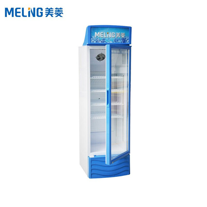 Biểu diễn đồ uống lạnh trong nội các Mercer của tủ lạnh đứng yên một cửa đông ngăn chặn SC-266L