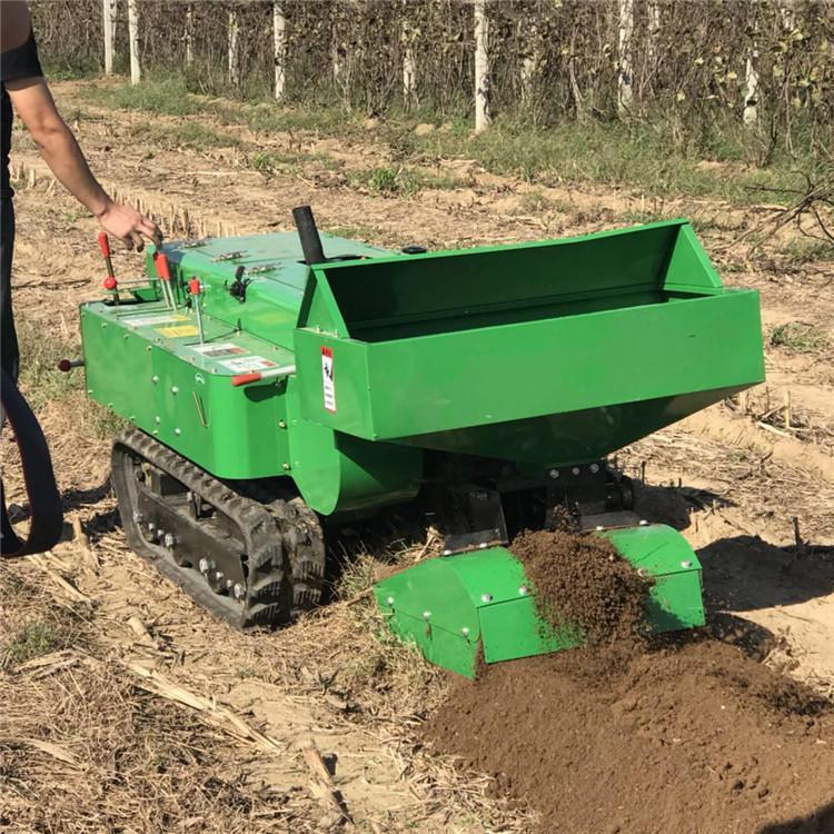 Self-routing track opener multi-purpose ditch opener ground-planter fertiliser backfiller