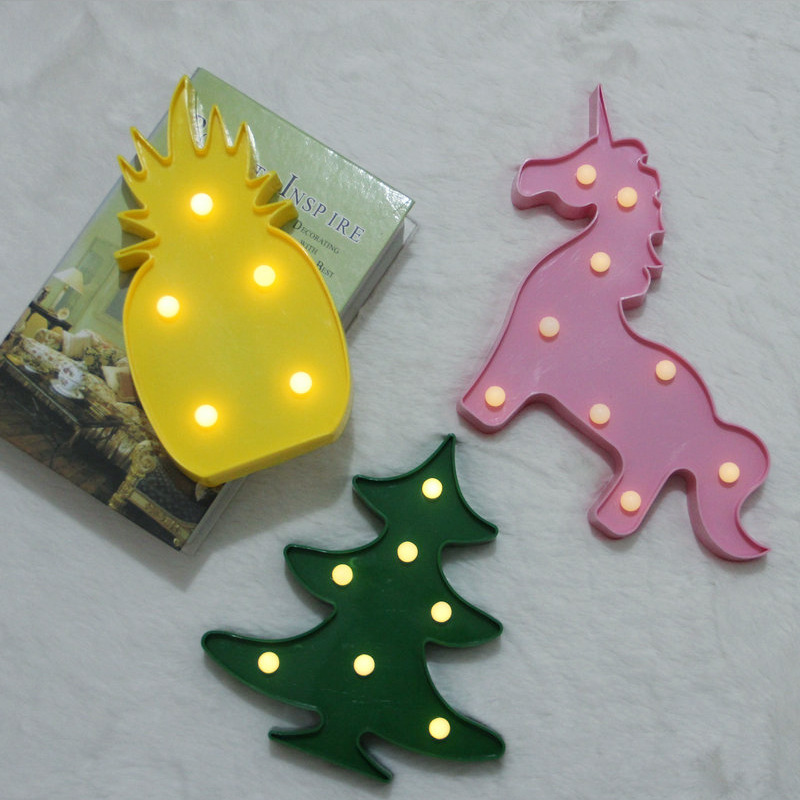 Ins photo make-up light for led light at night market light stand to decorate Christmas birthday presents