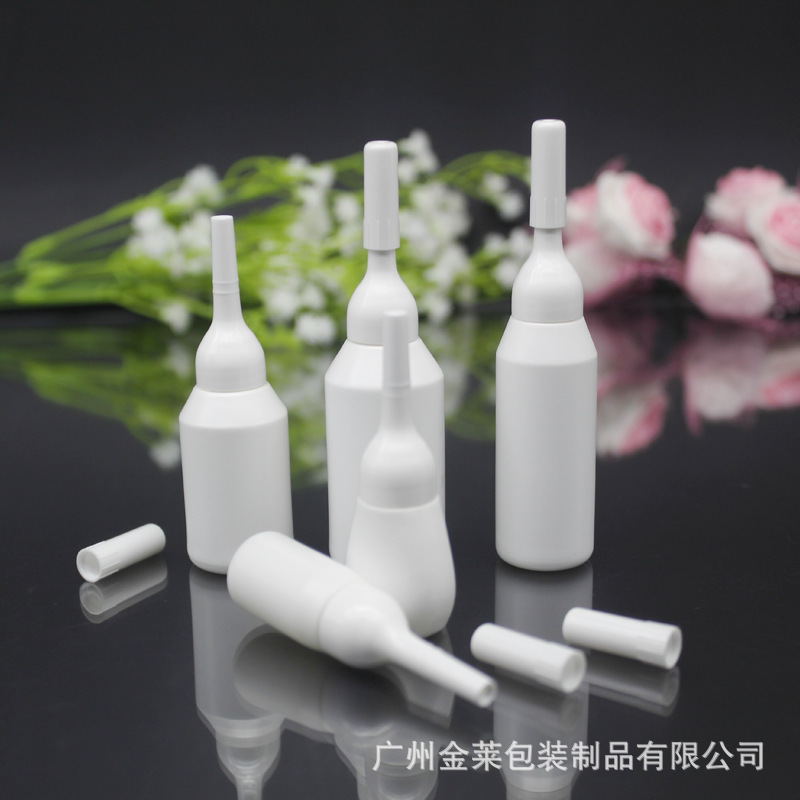 10 mlpet plastic transparency aircraft bottle 3-30 ml white trial KT series liquid bottle