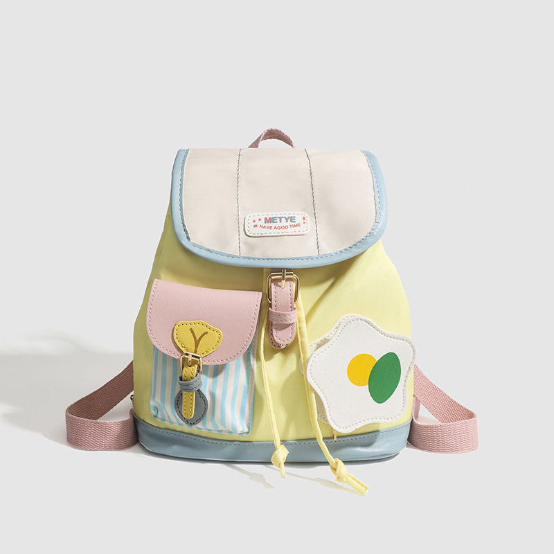 The mini-shoulder 2024 new travel bag for a cute little dopamine schoolgirl.