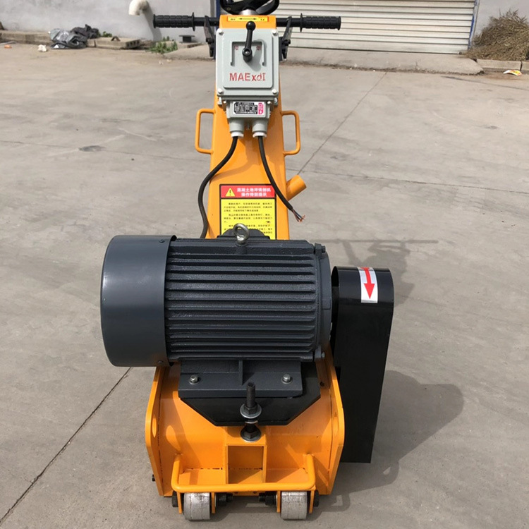 A hand-held electric hydraulic pressurizer, asphalt mixed dirt road, one-size-fits-all plating machine