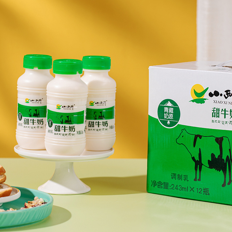 Light Westerlings, sweet green sea milk, and sweet milk for children, 243 ml*12 bottles