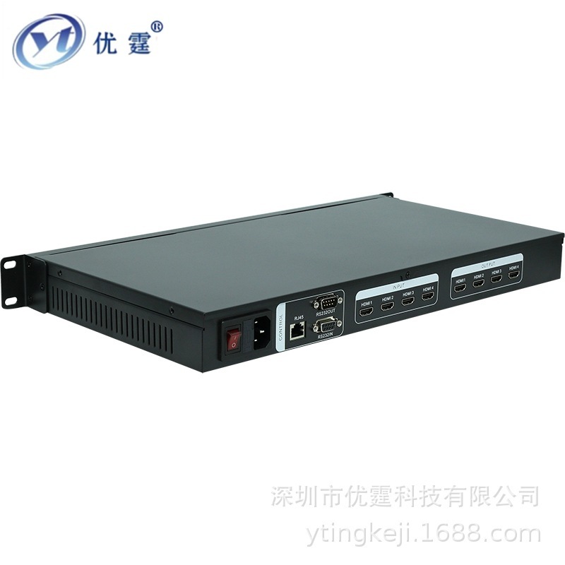 Shenzhen ' s industrial HDMI matrix series 4 to 32 controls RS232 in HC switch.